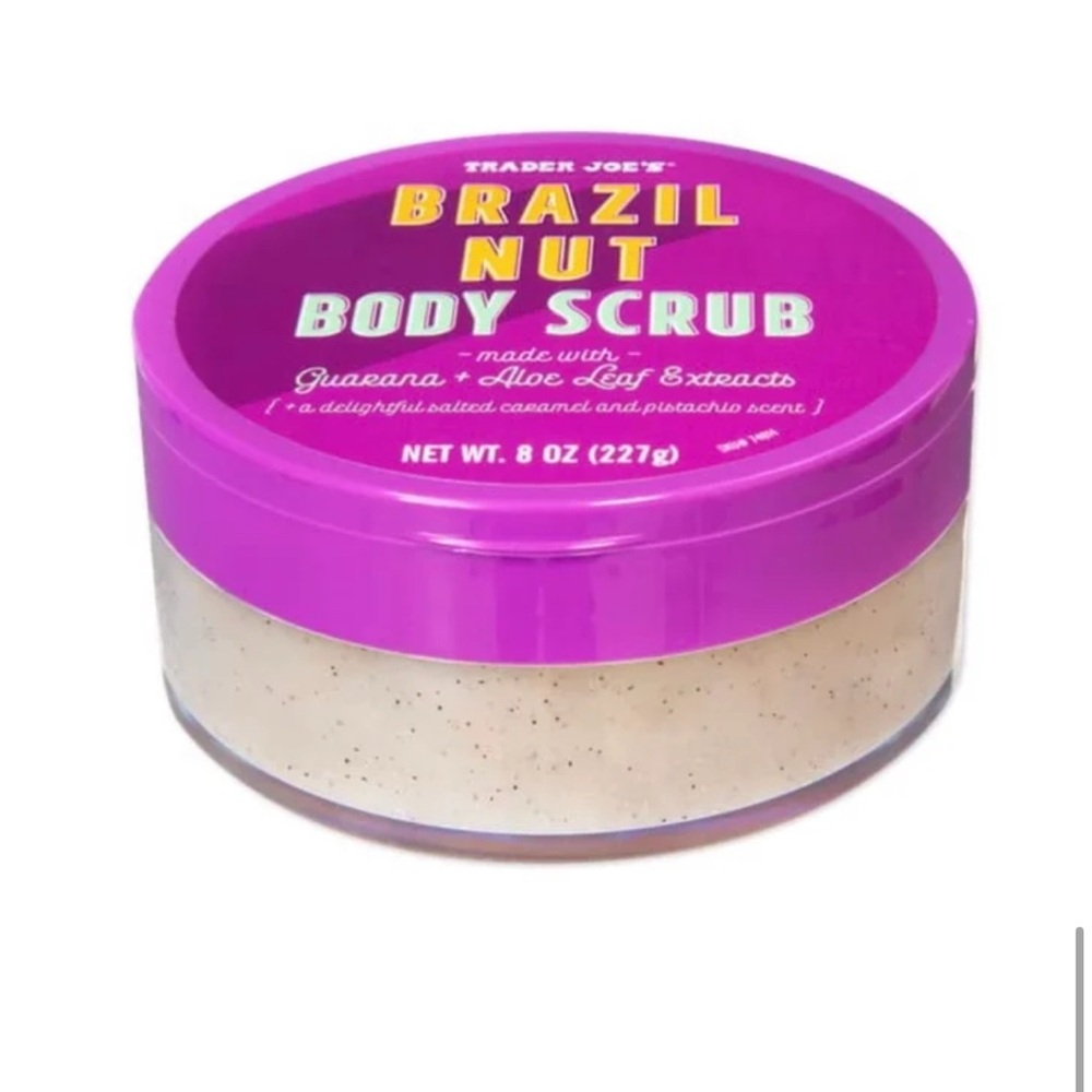 Trader Joe’s Brazil Nut Body Scrub  8oz NEW